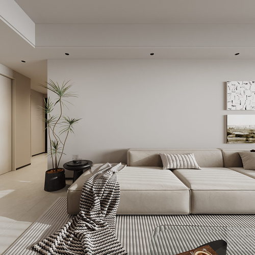 Modern A Living Room-ID:618119005