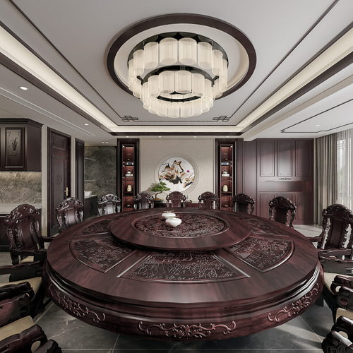 Chinese Style New Chinese Style Dining Room-ID:169698955