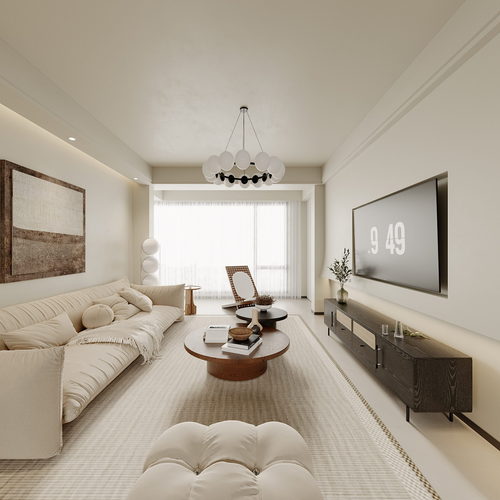 Modern A Living Room-ID:948159777