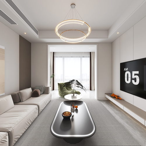 Modern A Living Room-ID:305013907