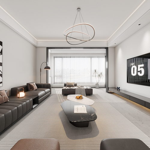Modern A Living Room-ID:109432945