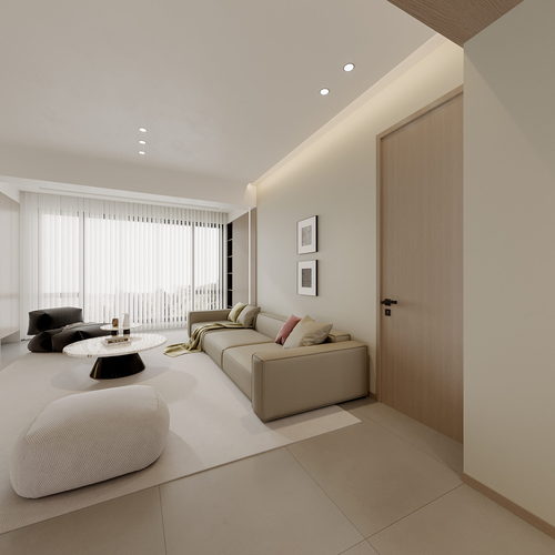 Modern A Living Room-ID:434478042