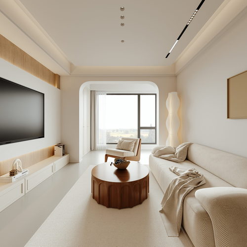 Modern A Living Room-ID:587748054