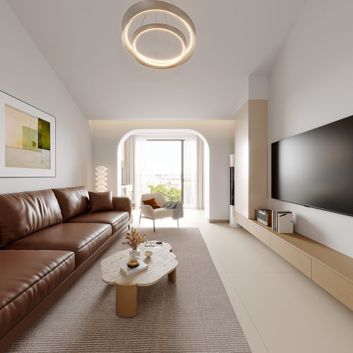 Modern A Living Room-ID:547890909