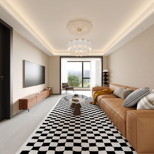Modern A Living Room-ID:849162102