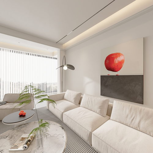 Modern A Living Room-ID:718142034