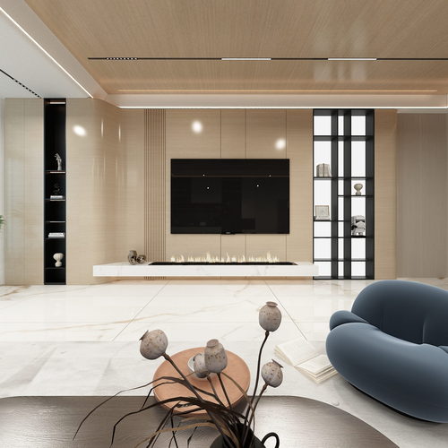 Modern A Living Room-ID:930356034
