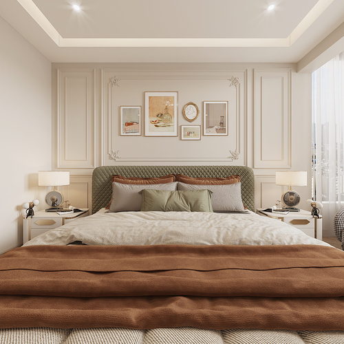 French Style Bedroom-ID:610280065