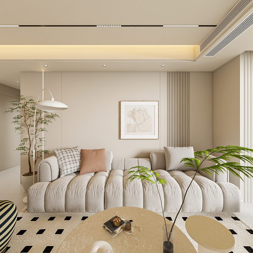 Modern A Living Room-ID:263386968