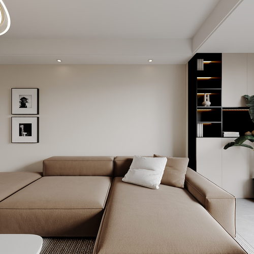 Modern A Living Room-ID:366523039