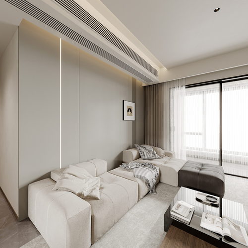 Modern A Living Room-ID:869461061