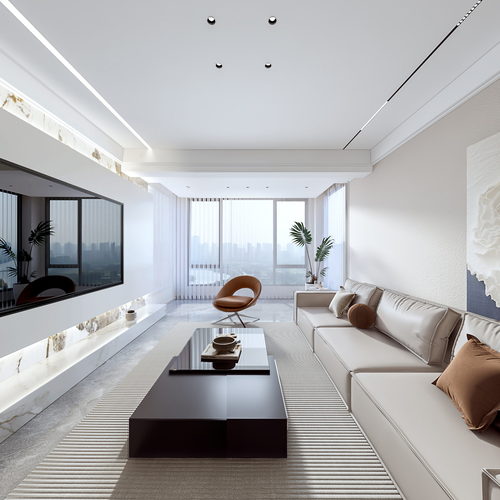 Modern A Living Room-ID:275774966