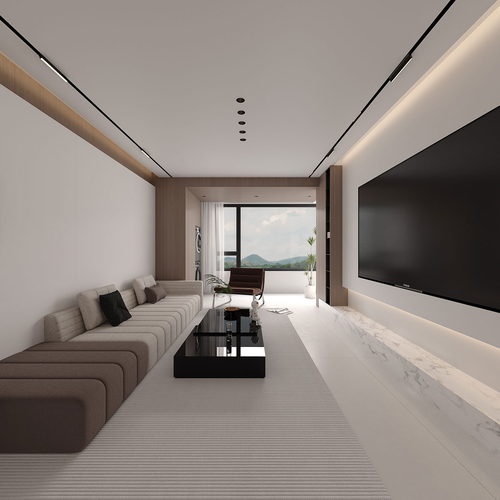 Modern A Living Room-ID:908019546
