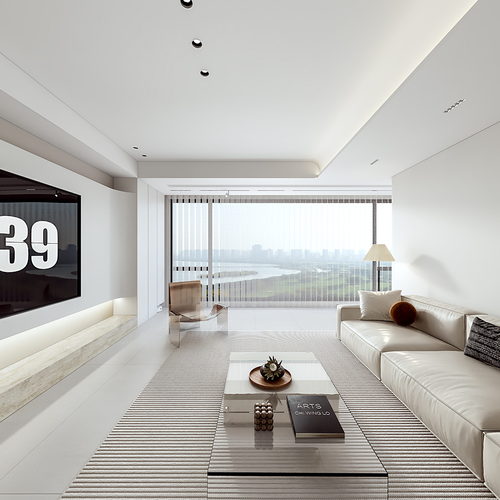 Modern A Living Room-ID:114816909