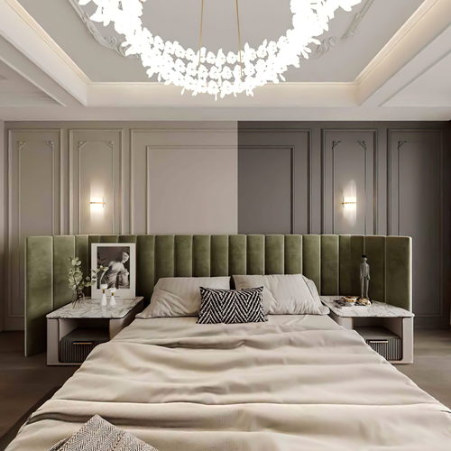 French Style Bedroom-ID:489377022