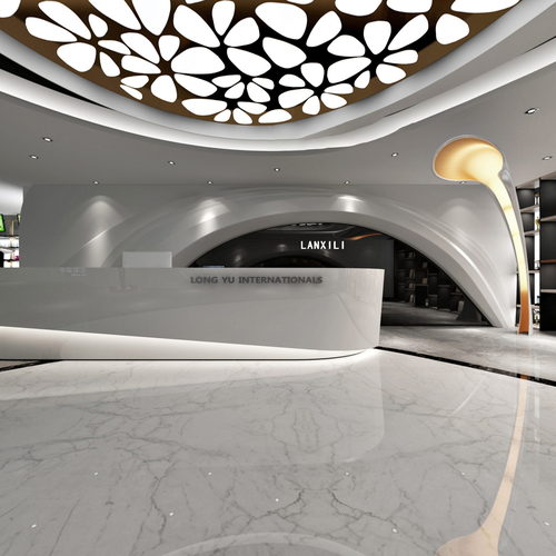 Modern Office Reception Desk-ID:950894121