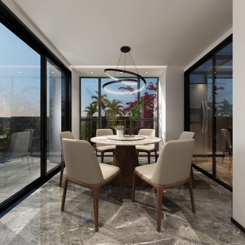 Modern Dining Room-ID:131215105