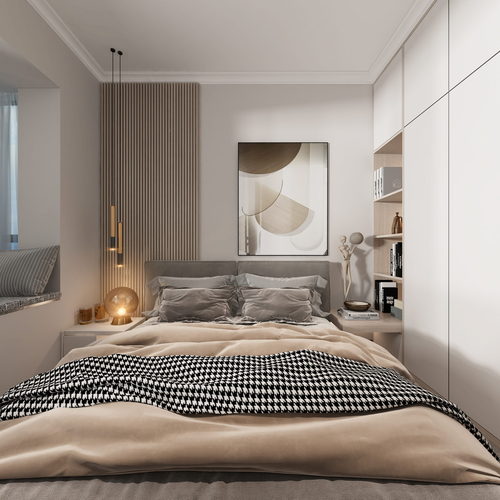 Modern Bedroom-ID:450557957