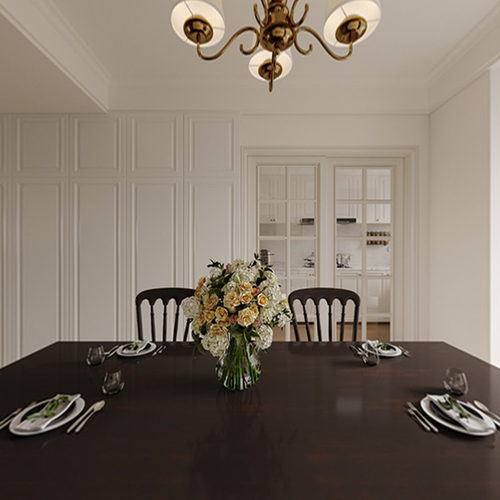 French Style Dining Room-ID:621999982