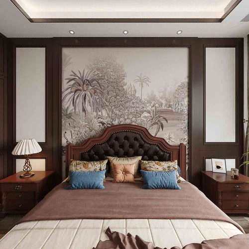 New Chinese Style Bedroom-ID:157420654