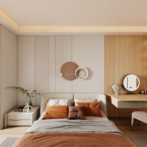 Modern Bedroom-ID:486745129