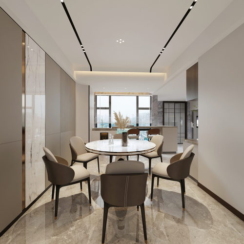 Modern Dining Room-ID:889128929