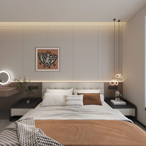 Modern Bedroom-ID:830322032