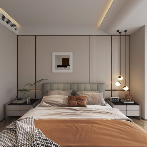 Modern Bedroom-ID:675057891