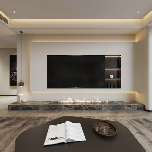 Modern A Living Room-ID:772089961