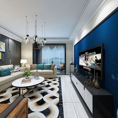 Modern A Living Room-ID:232012999