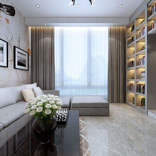 Modern A Living Room-ID:228523973