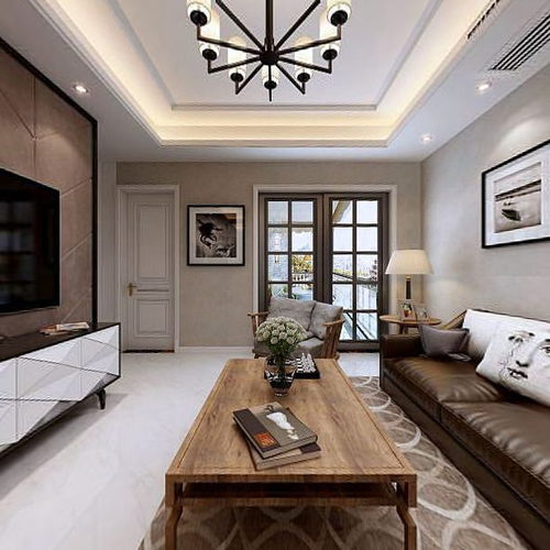 Modern A Living Room-ID:455709934