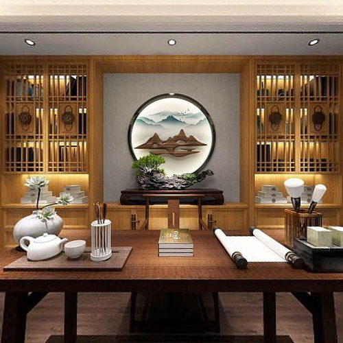 New Chinese Style Study Space-ID:939992909