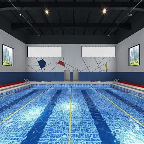 Modern Natatorium-ID:349247938