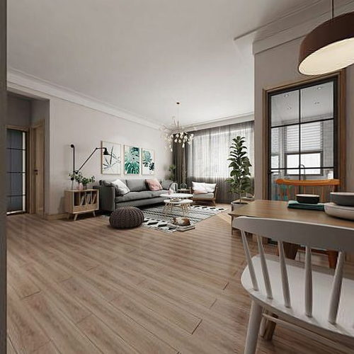 Nordic Style A Living Room-ID:266134986
