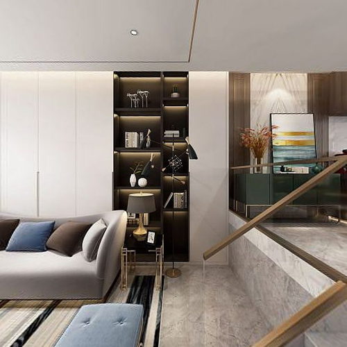 Modern A Living Room-ID:185904982