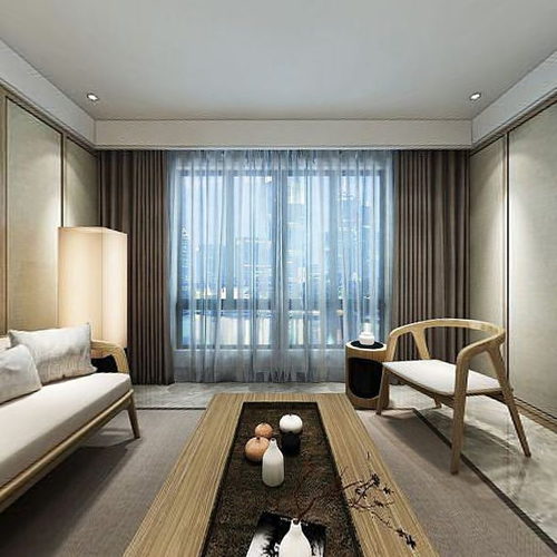 Japanese Style A Living Room-ID:391977074