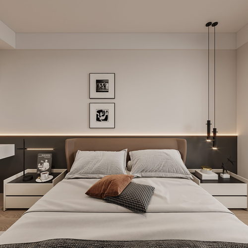 Modern Bedroom-ID:741767885