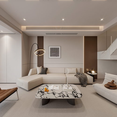Modern A Living Room-ID:922755966