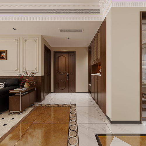French Style A Living Room-ID:241250992