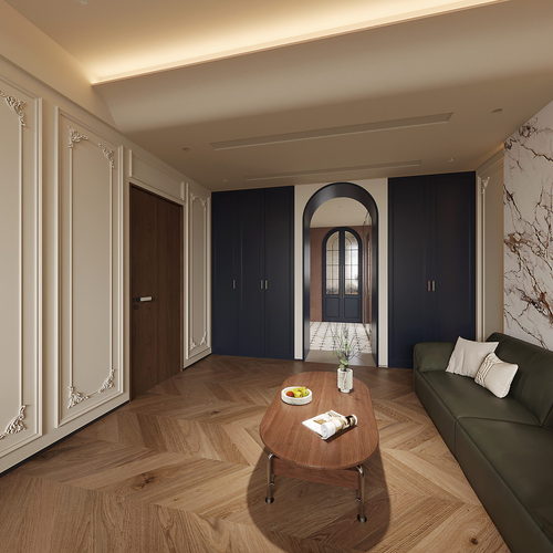 French Style Bedroom-ID:834050895