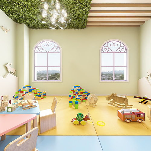 Modern Kindergarten Classrooms-ID:373380901