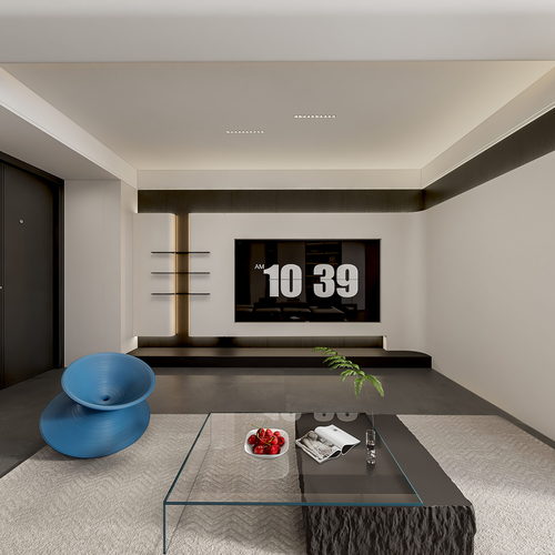 Modern A Living Room-ID:766040094