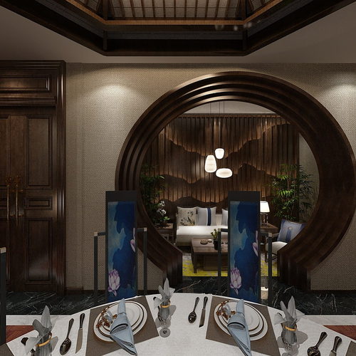 New Chinese Style Restaurant Box-ID:561820038