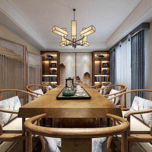 New Chinese Style Tea House-ID:711148981