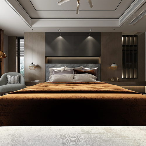 Modern Bedroom-ID:436184884