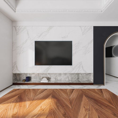 Modern A Living Room-ID:292329822