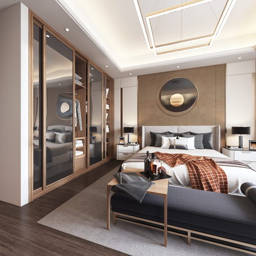 Modern Bedroom-ID:829922913