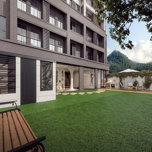 Modern Courtyard/landscape-ID:774777898