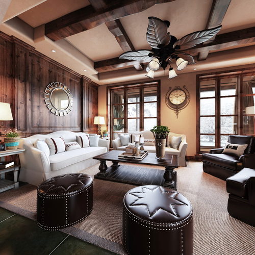 American Style A Living Room-ID:837357046